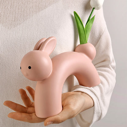 Flower Rabbit - Ceramic Vase