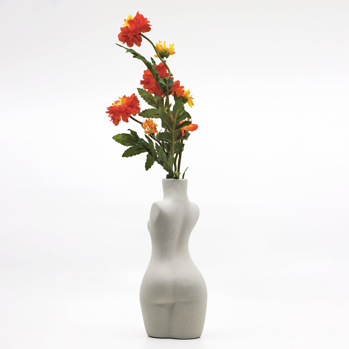 Lady Posing in 3 Styles - Ceramic Vase