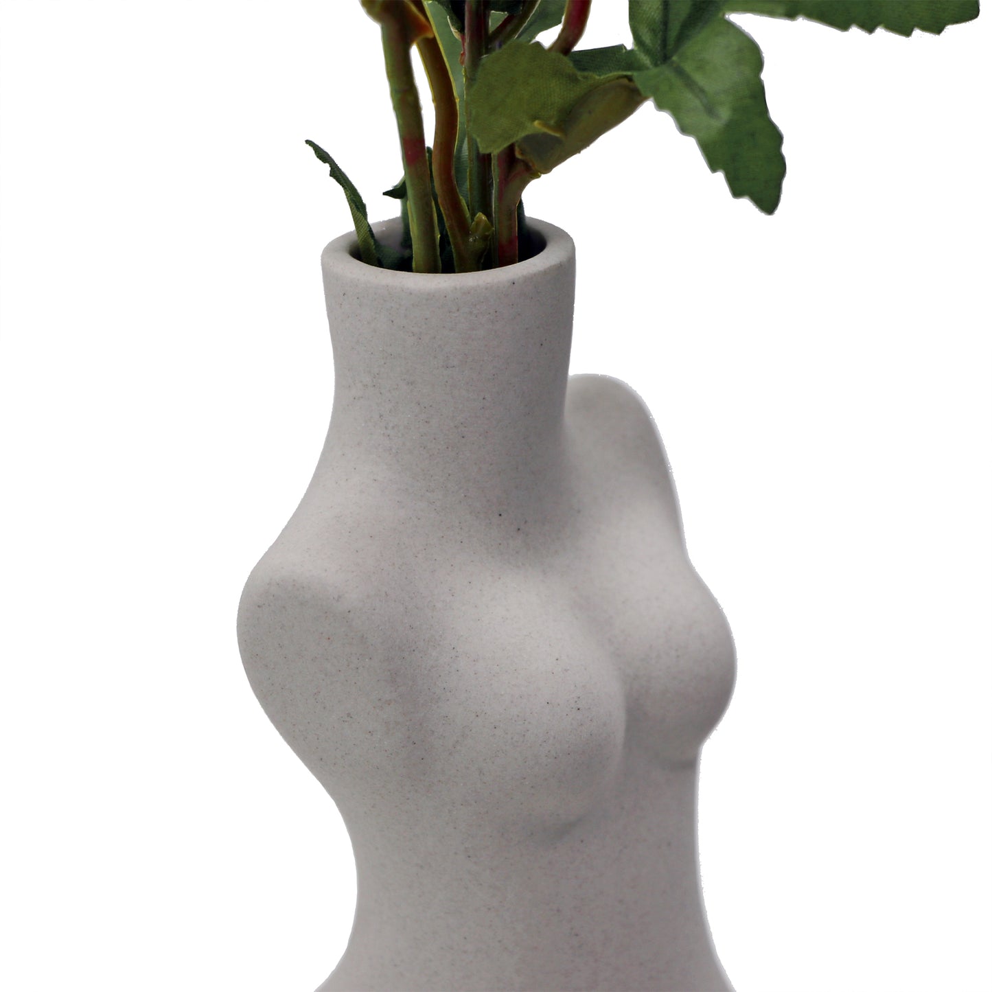 Lady Posing in 3 Styles - Ceramic Vase