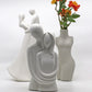 Romantic Couple [Half Torso] - Ceramic Figure