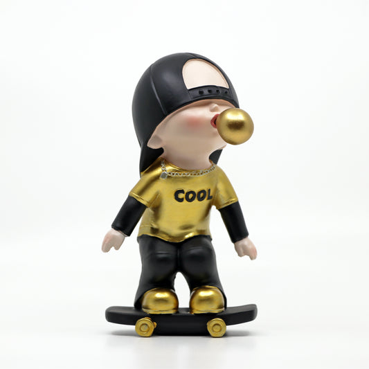 Cool Skater [Posed Boarding] - Decor Figurine