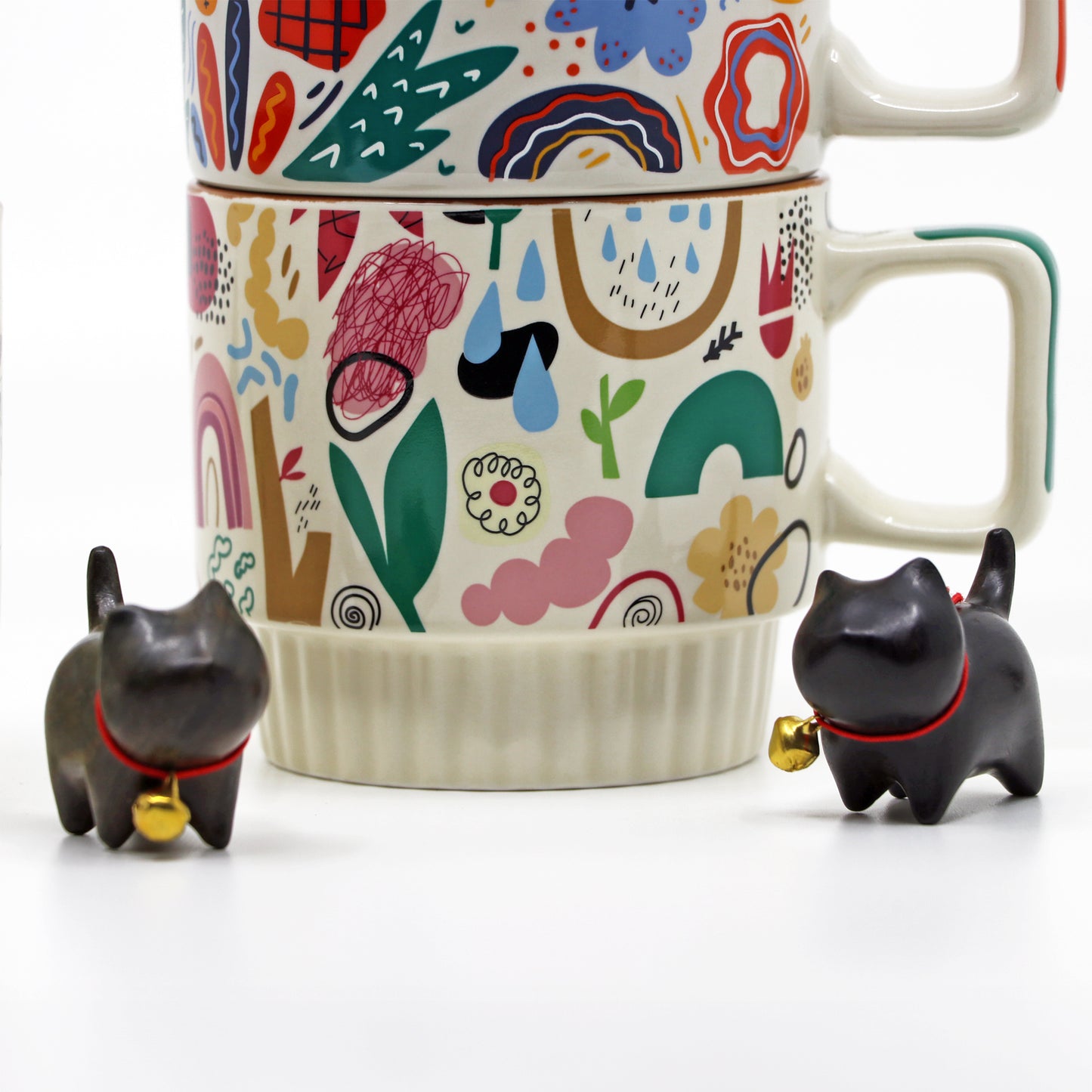 Nordic Cartoon Style - Ceramic Mug