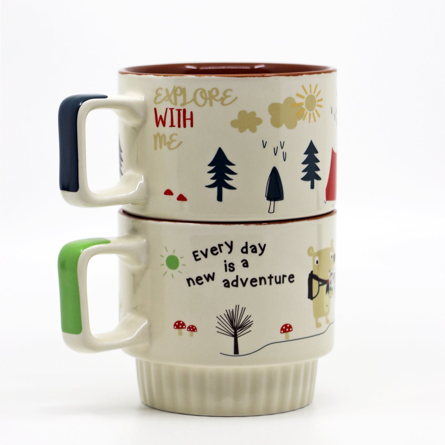 Nordic Cartoon Style - Ceramic Mug