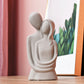 Romantic Couple [Half Torso] - Ceramic Figure