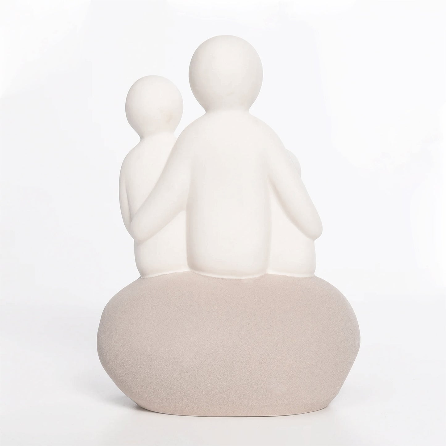 Seated Family - Ceramic Ornament