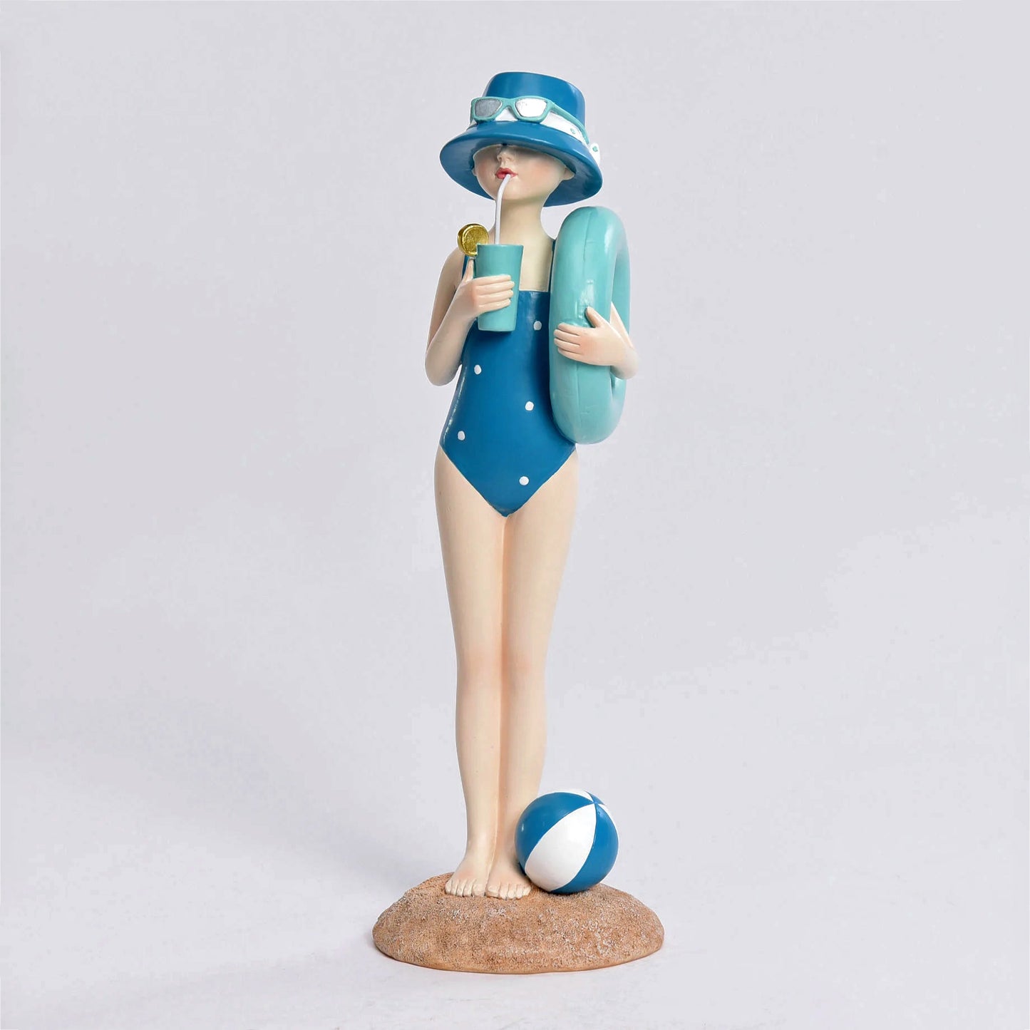 Static Beach Girl - Resin Figure