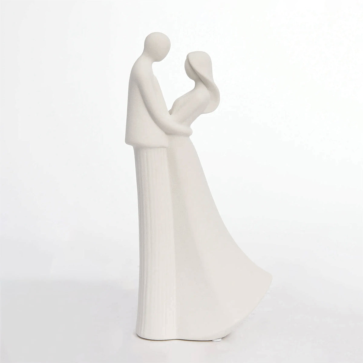 Romantic Couple [Full Torso] - Ceramic Figure