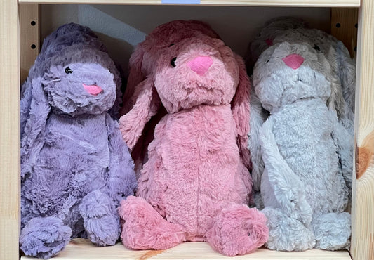 Bunny in 3 Colors - Plush Animal