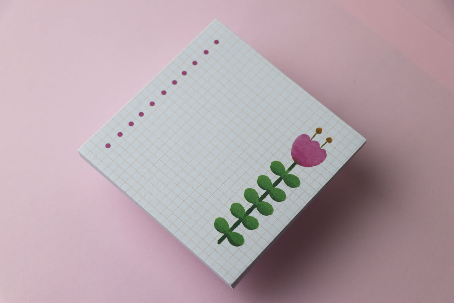 Pink Flower - Memo Pad