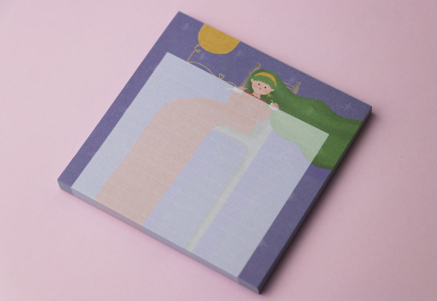 Knitting Girl - Memo Pad