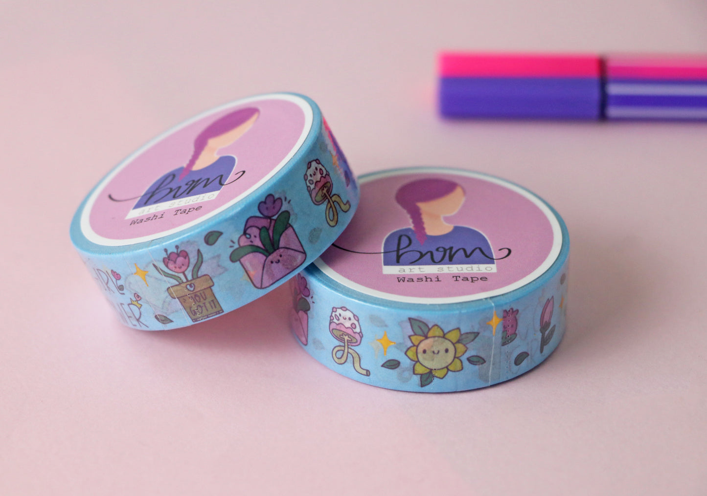 Girl Power Design - Washi Tape