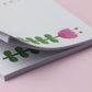 Pink Flower - Memo Pad