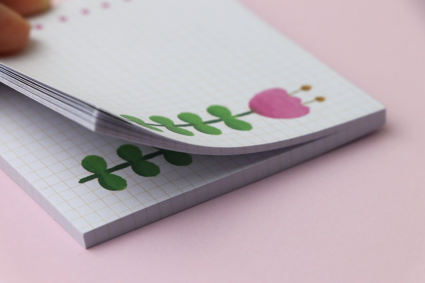 Pink Flower - Memo Pad