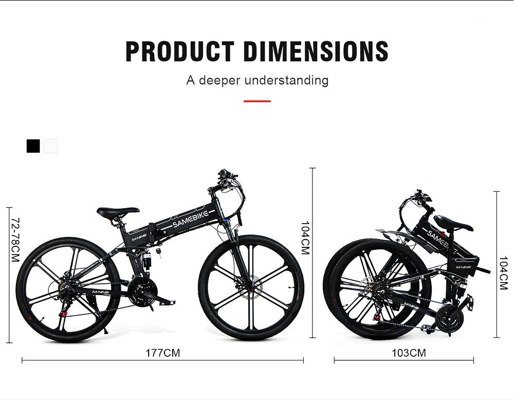 SameBike Helios [L26 II IT] _ 500W 48V 10Ah