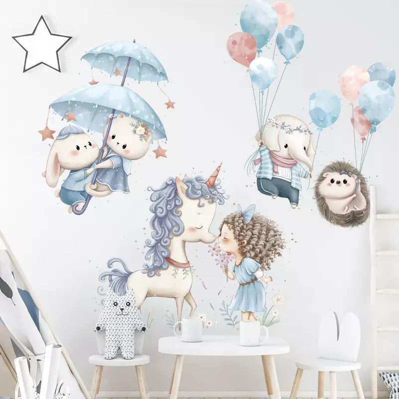 Princess Unicorn - Wall Sticker