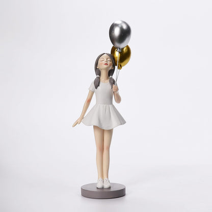 Balloon Girl - Decor Figurine