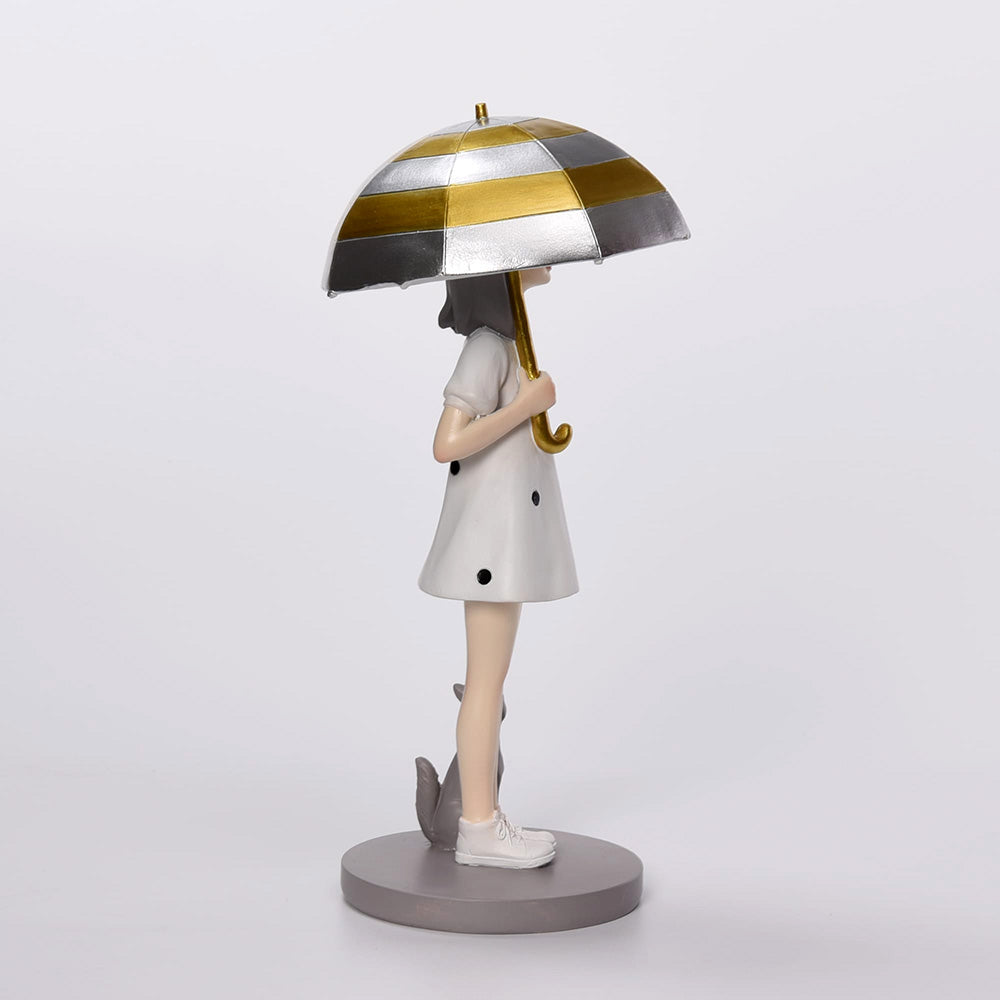 Umbrella Girl - Decor Figurine