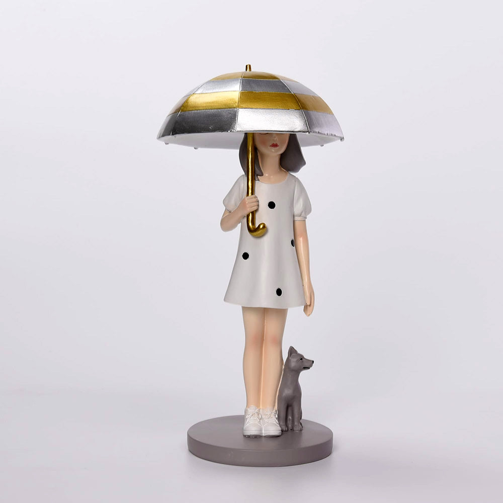 Umbrella Girl - Decor Figurine