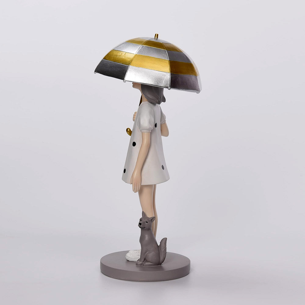 Umbrella Girl - Decor Figurine