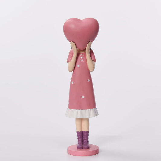 Girl with the Heart - Decor Figurine