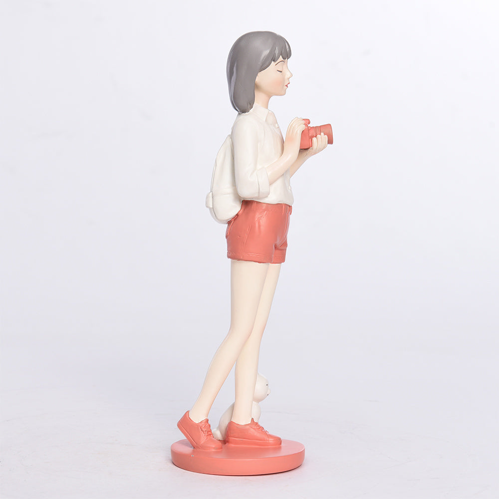 Photographer Girl - Decor Figurine