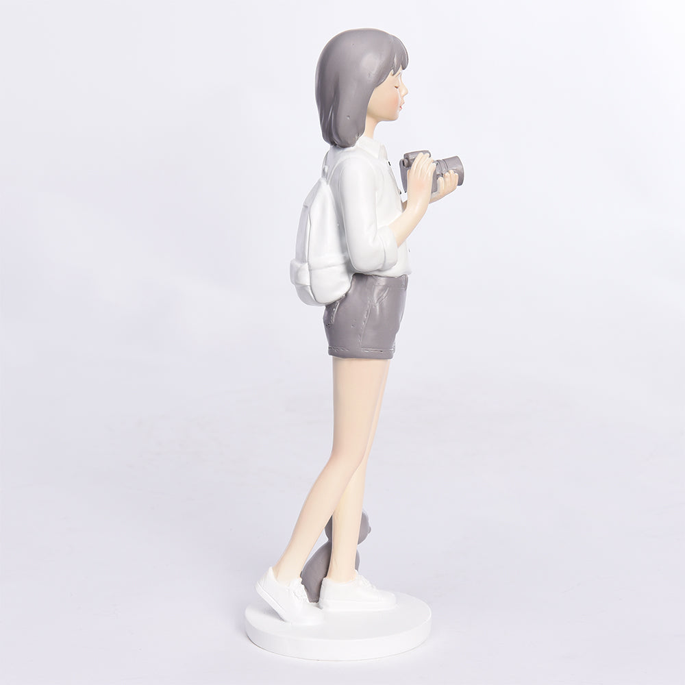 Photographer Girl - Decor Figurine