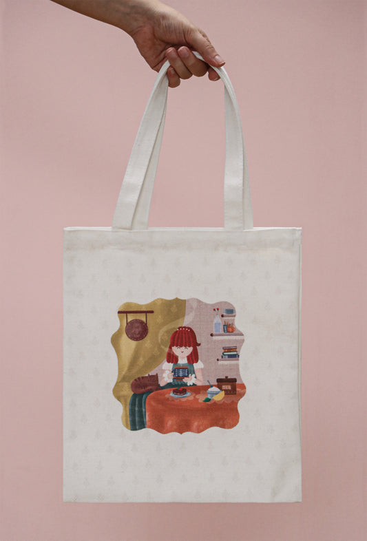 Café Design - 16 oz Cotton Tote Bag