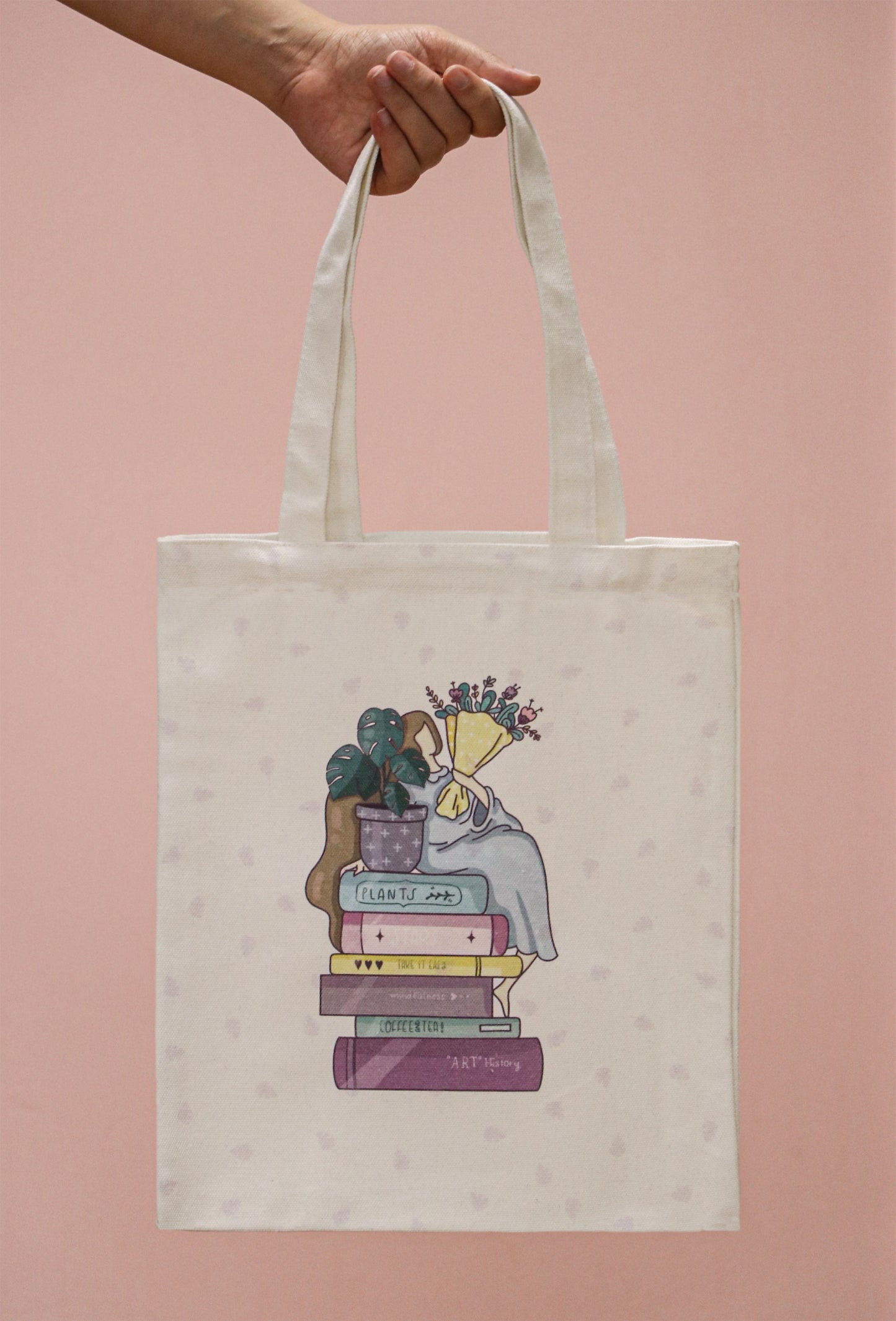 Book Lover Design - 16 oz Cotton Tote Bag