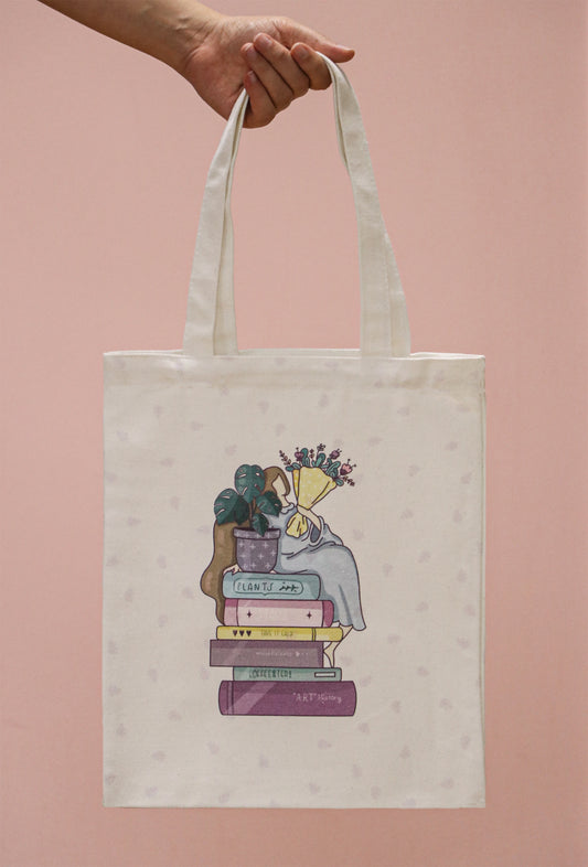 Book Lover Design - 16 oz Cotton Tote Bag