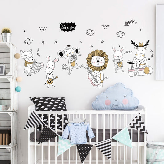 Musical Animals - Wall Sticker