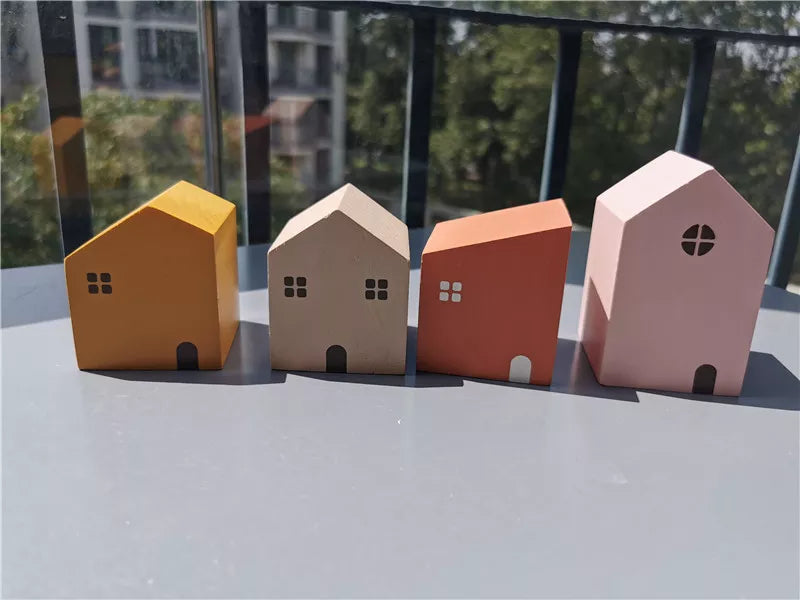 Nordic House Set - Wooden Toy