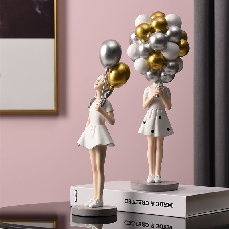 Balloon Girl - Decor Figurine