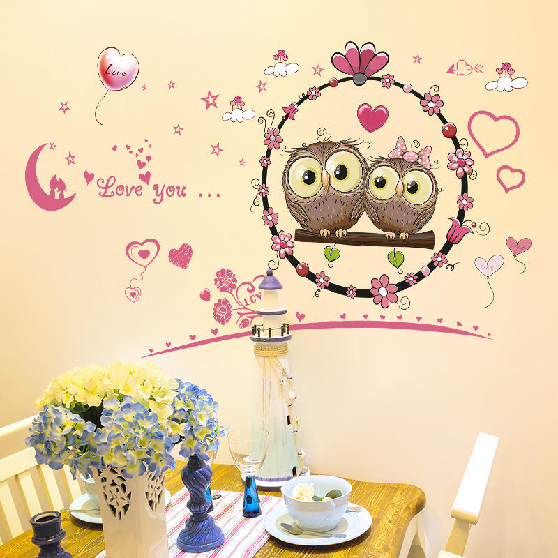 Lovely Owls - Wall Sticker