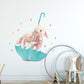 Bunnies & Raindrops - Wall Sticker of 2 Styles