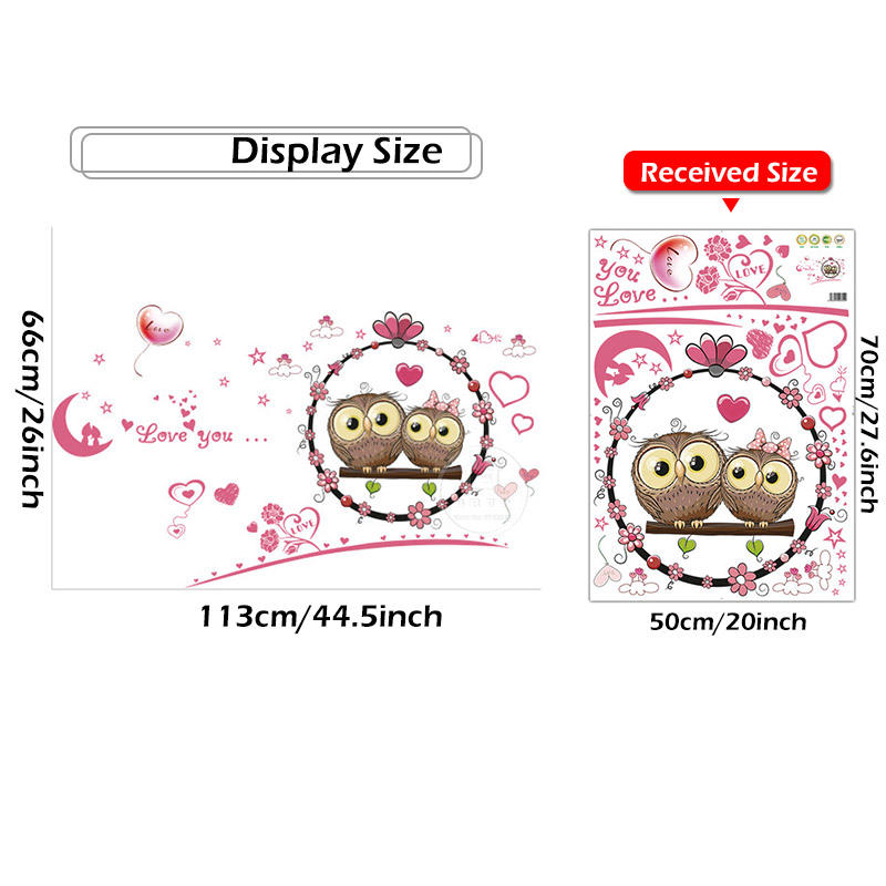 Lovely Owls - Wall Sticker