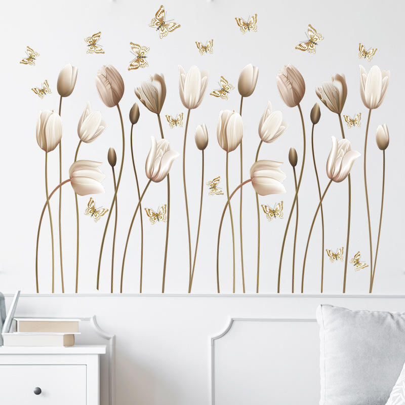 Flowers & Butterflies - Wall Stickers