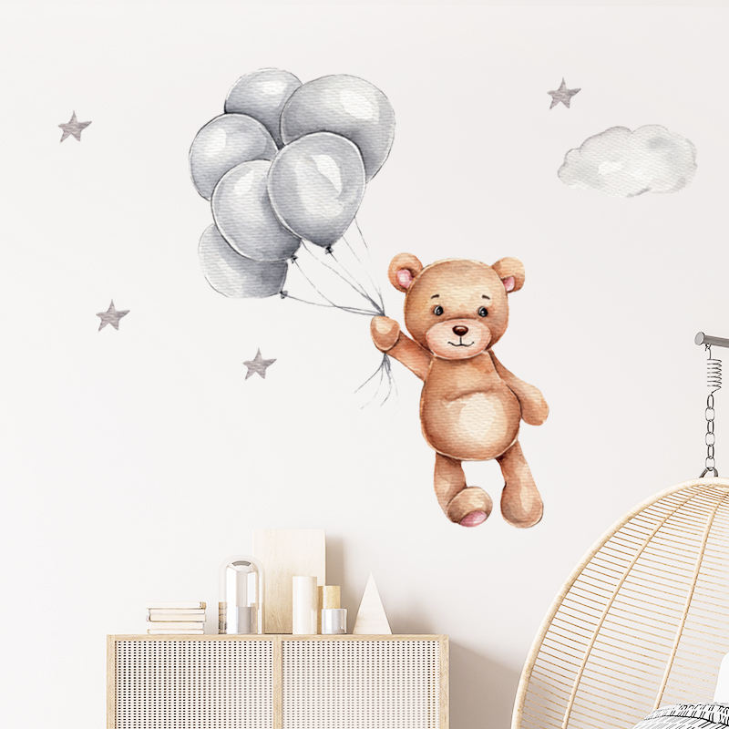 Teddy Bear - Wall Sticker of 7 Styles