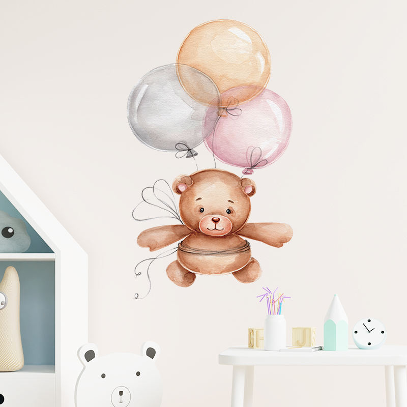 Teddy Bear - Wall Sticker of 7 Styles