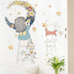 Girl & Bunny - Wall Sticker