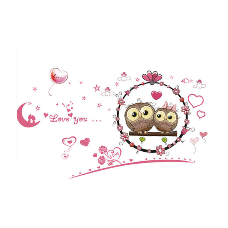 Lovely Owls - Wall Sticker