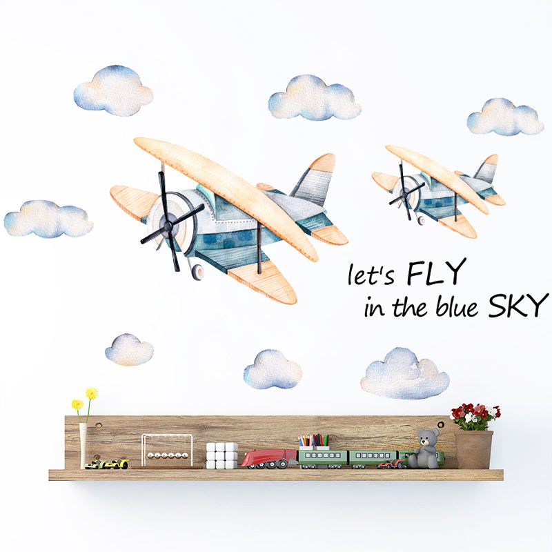 Fly above the Sky - Wall Sticker