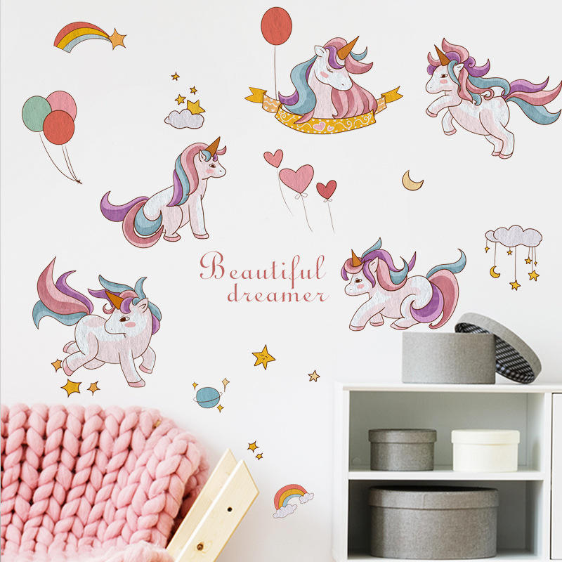 Unicorn the Dreamer - Wall Sticker