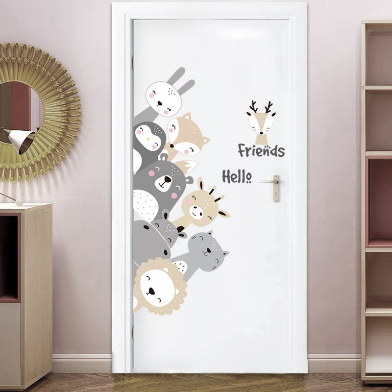 Greeting Animals - Wall Sticker