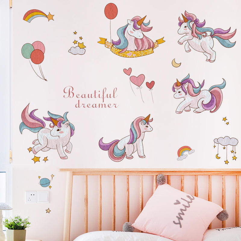 Unicorn the Dreamer - Wall Sticker