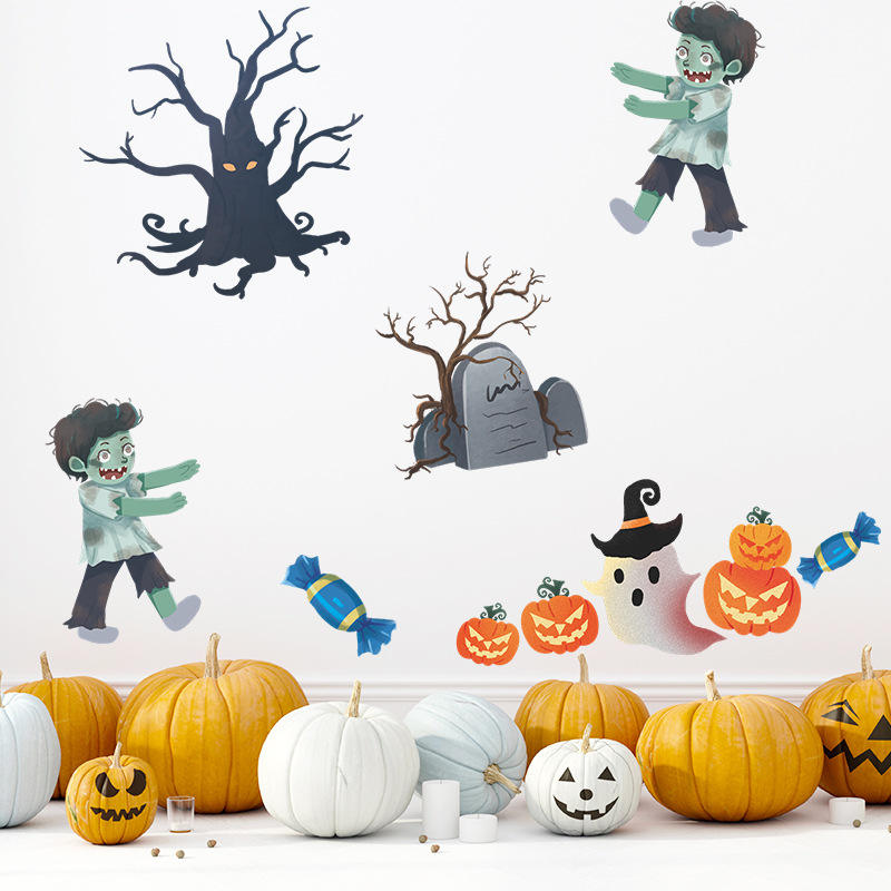 Halloween Zombies - Wall Sticker