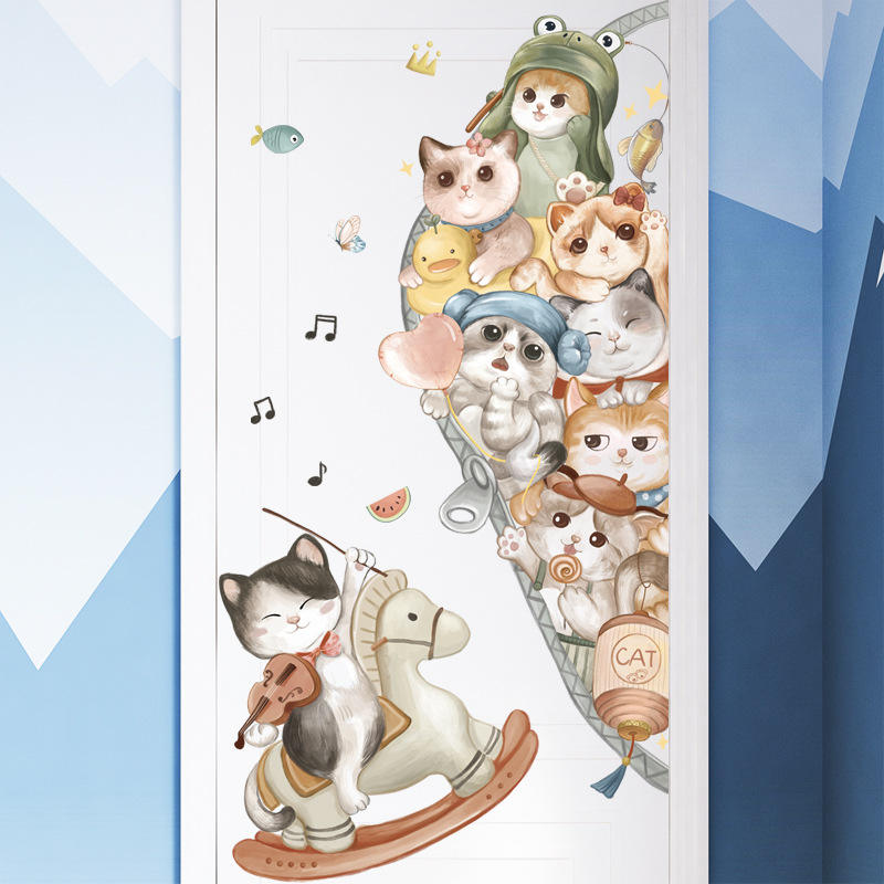 Cute Cats - Wall Sticker