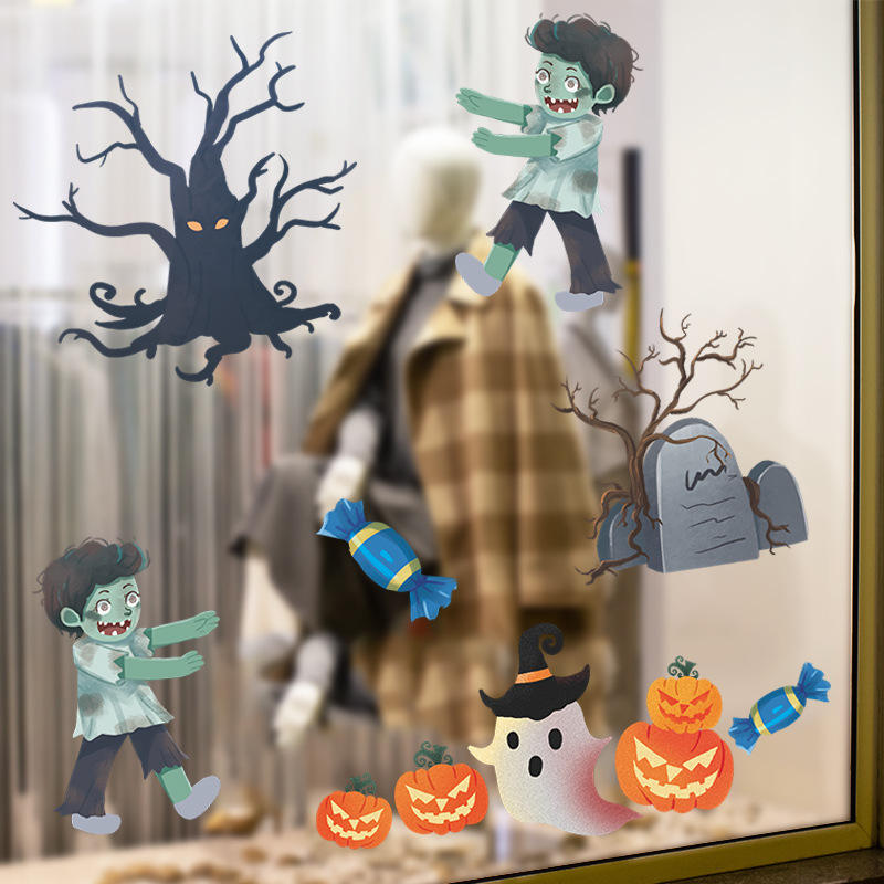 Halloween Zombies - Wall Sticker