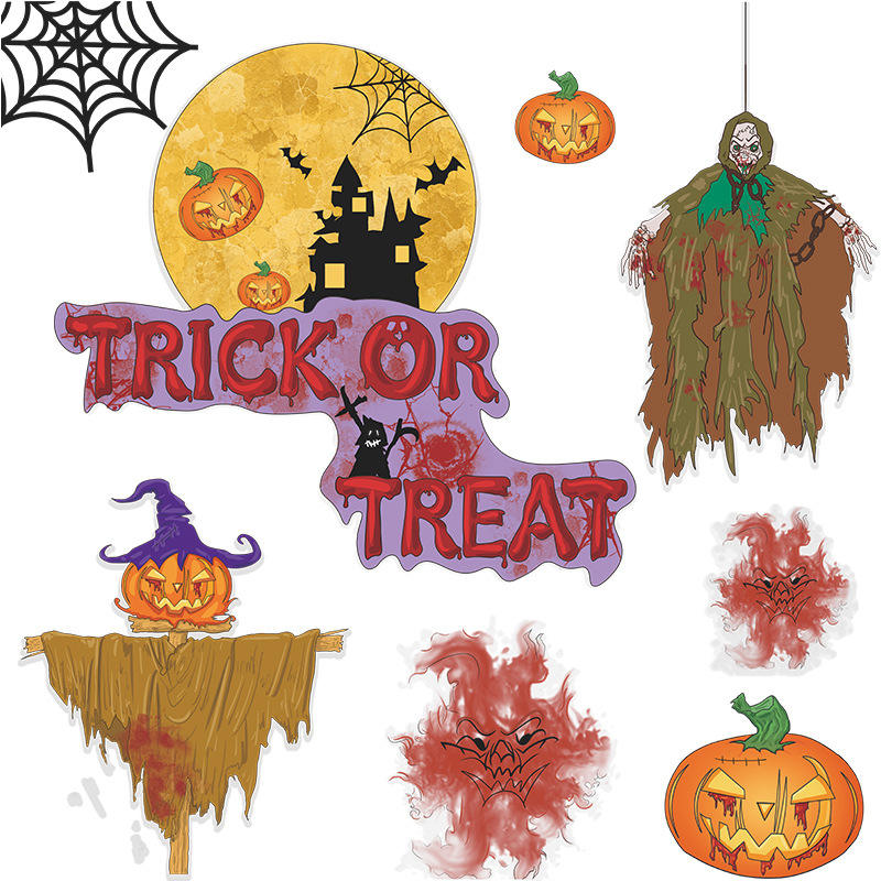 Halloween Pumpkins - Wall Sticker