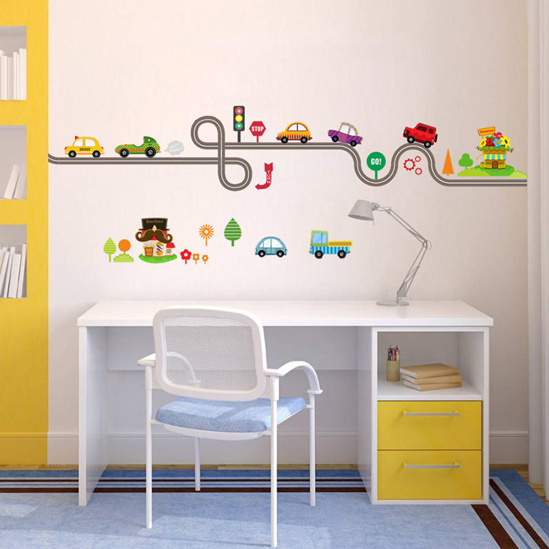 Streets of the City - Wall Sticker of 2 Styles