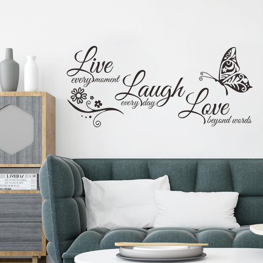 Live Laugh Love - Wall Sticker